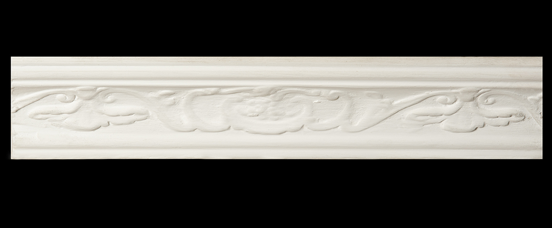 Decorative White Plaster Moldings